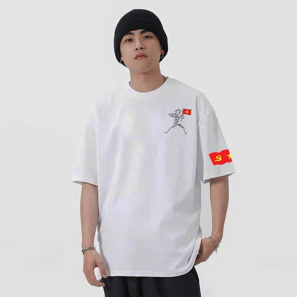 Áo Thun Việt Nam Tay Ngắn Ký Họa 