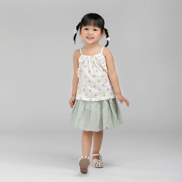 Váy công chúa bé gái DINOKING Váy hoa cho bé gái dự tiệc biểu diễn thời  trang mùa hè Đầm dây trẻ em 2 - 8 tuổi VA28 - MixASale
