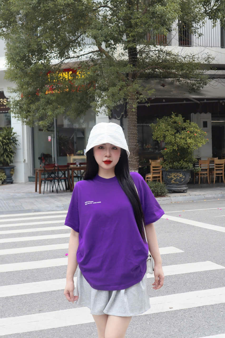Áo Phông Nam Nữ Form Boxy HIADA 11