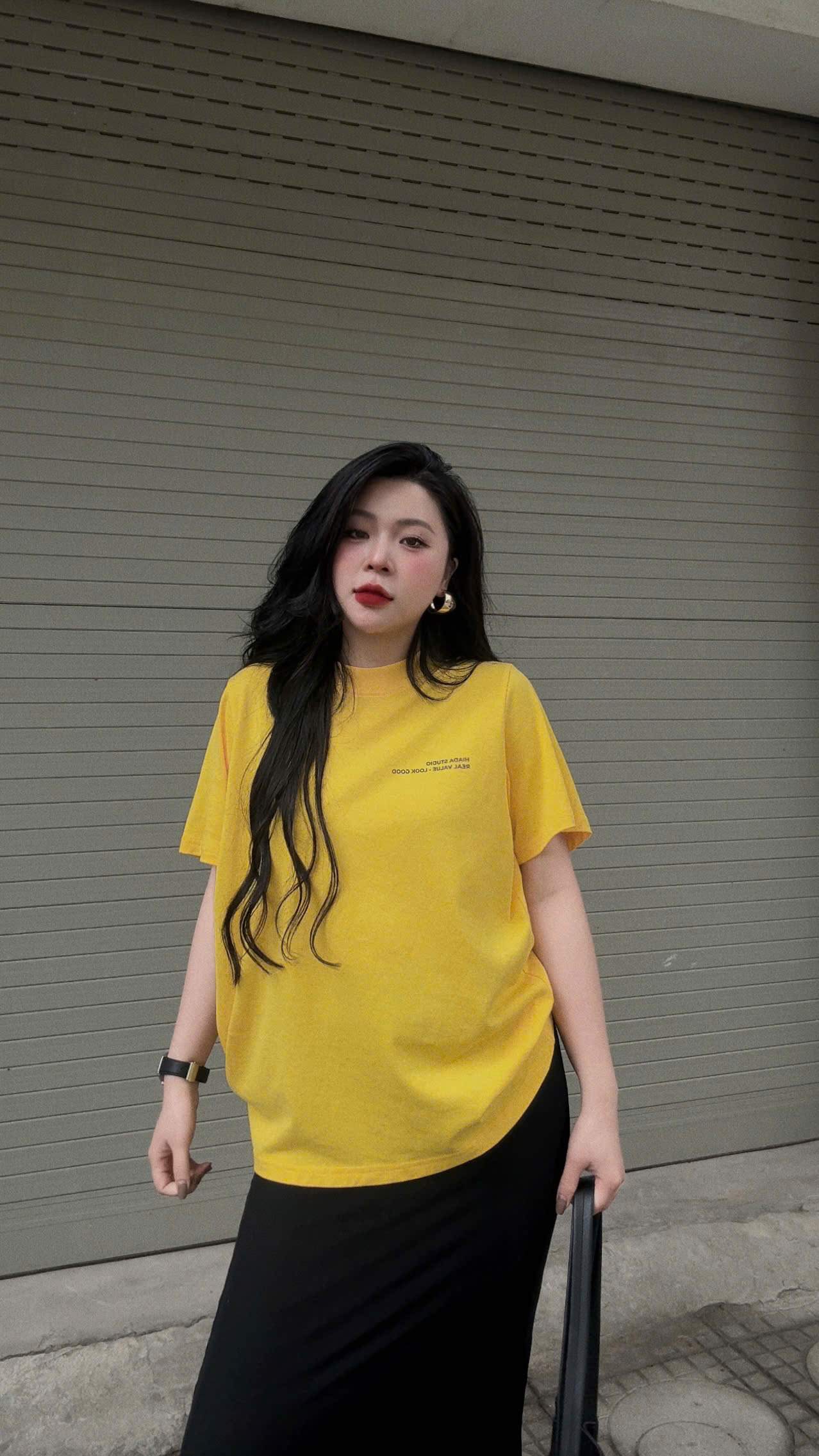 Áo Phông Nam Nữ Form Boxy HIADA 11