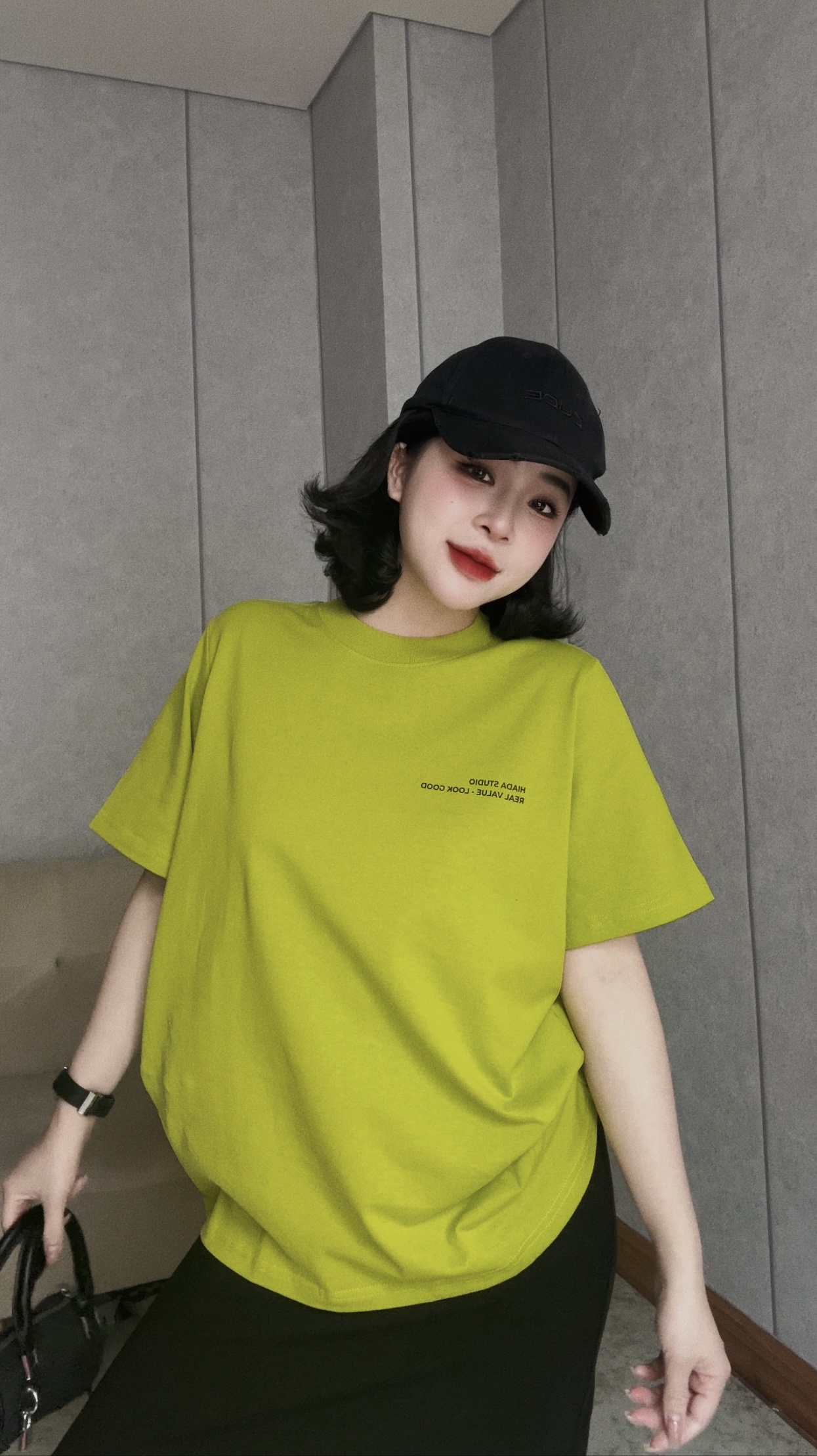 Áo Phông Nam Nữ Form Boxy HIADA 11