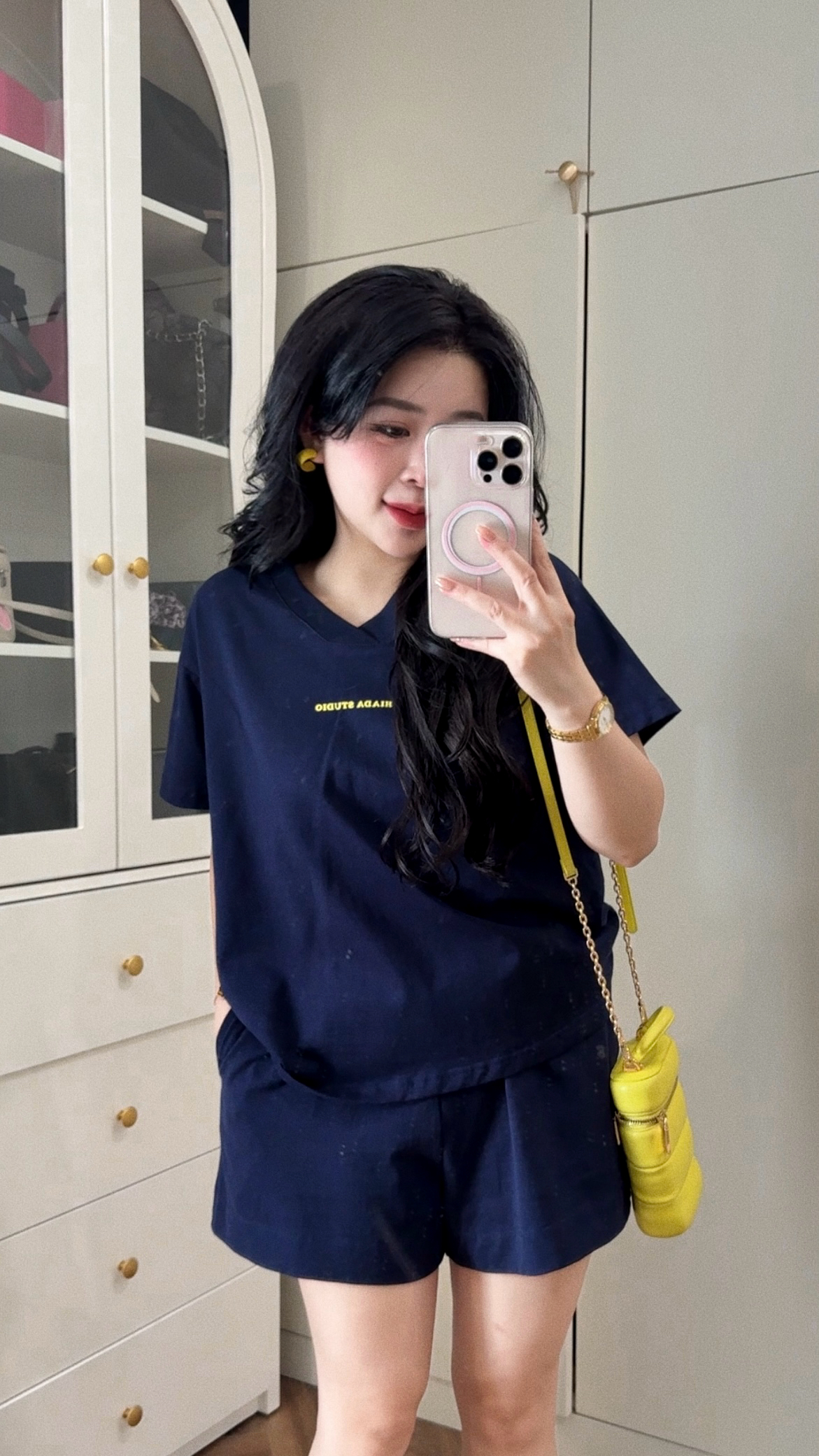 Áo Phông Cổ Tím Form Boxy [HIADA 28]