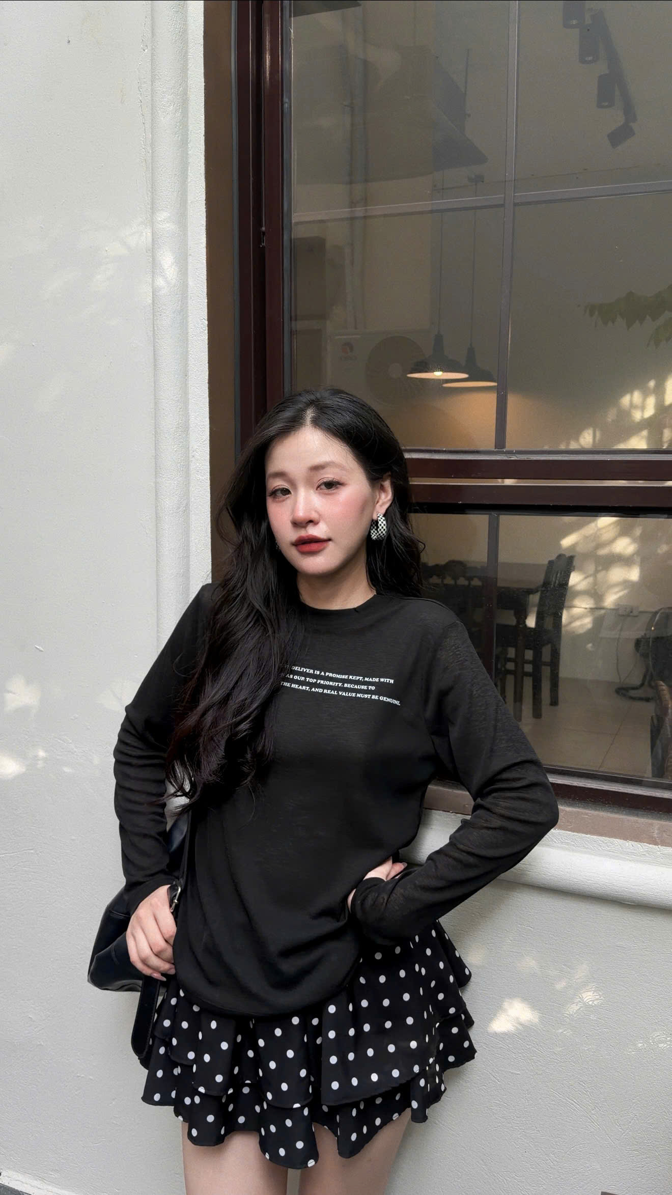 Áo Thun Sương Dài Tay In Lụa [ HIADA 37 ]