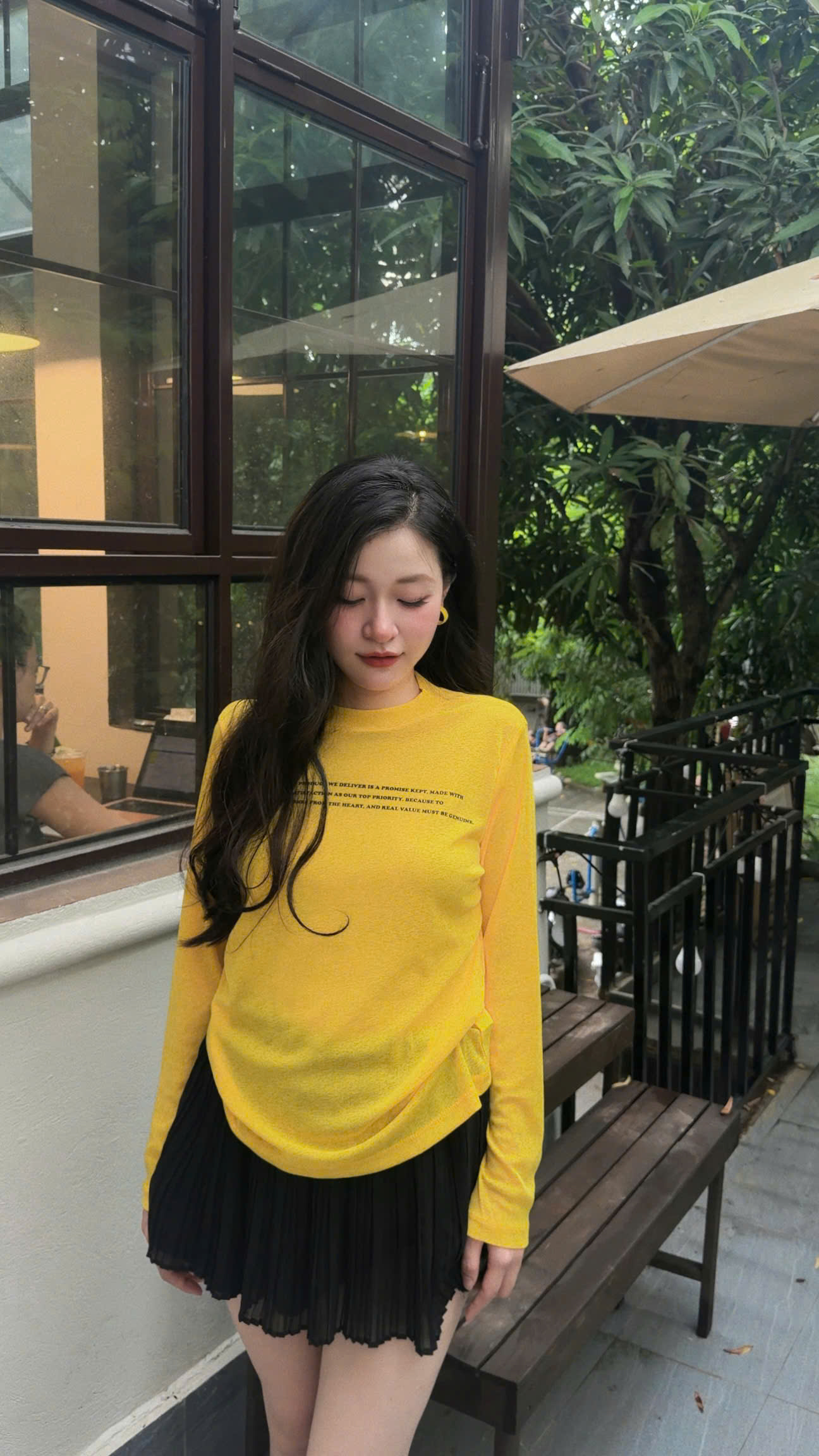 Áo Thun Sương Dài Tay In Lụa [ HIADA 37 ]