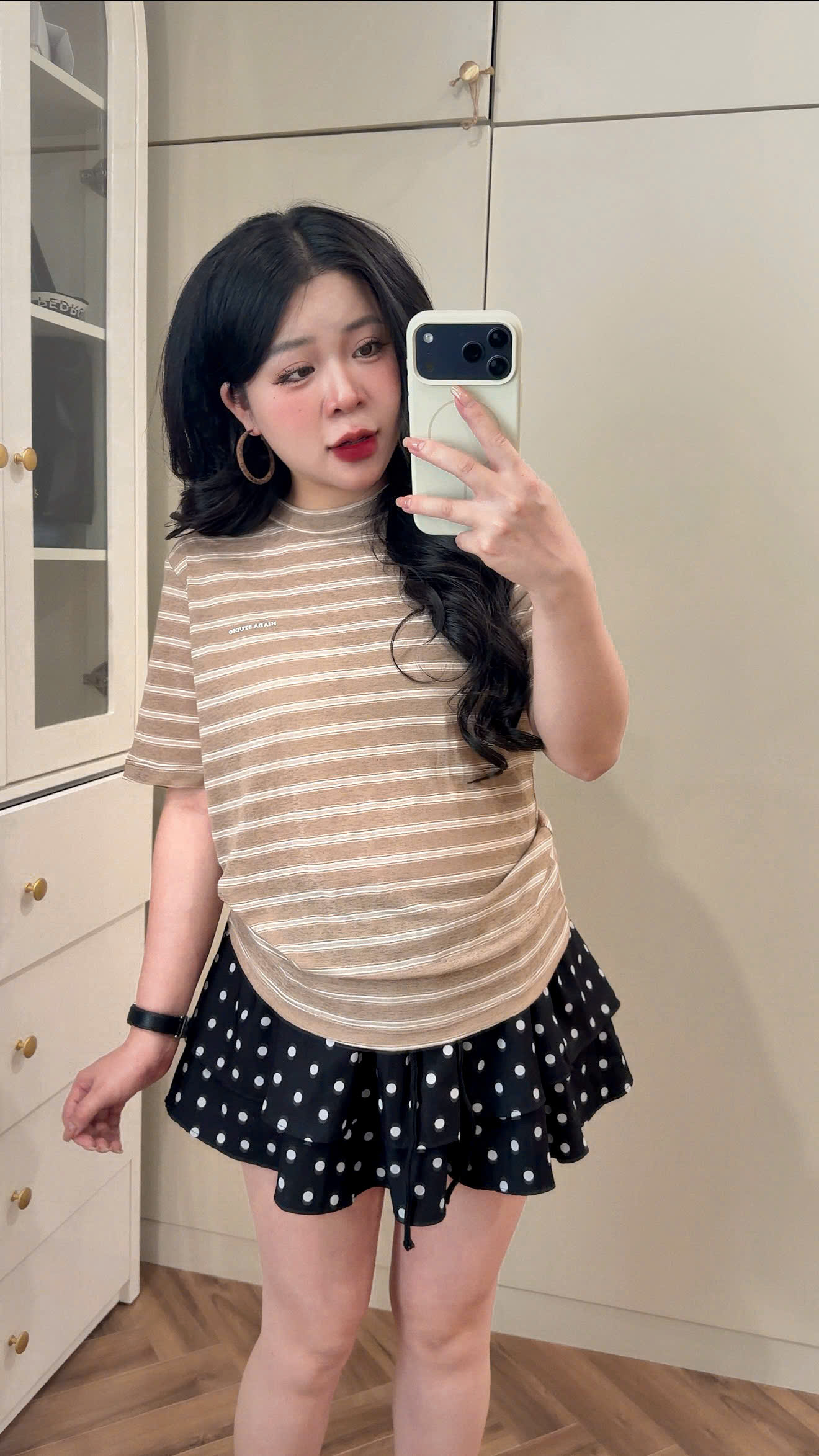 Áo Thun Sương Babytee Nữ Kẻ Sọc [HIADA 35]