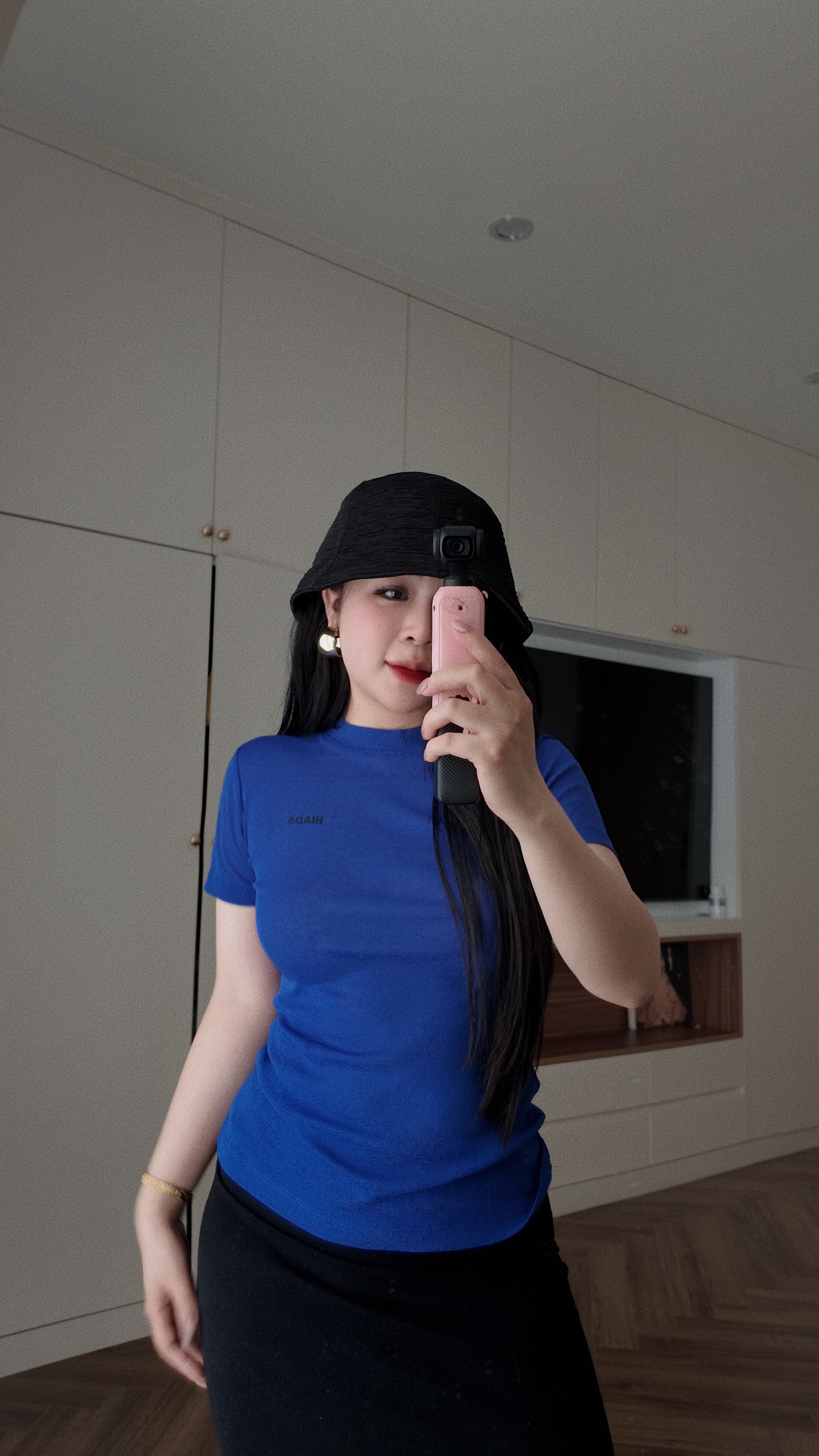 Áo Thun Ôm Body Chất Liệu Thun Sương Thoáng Mát HIADA 22