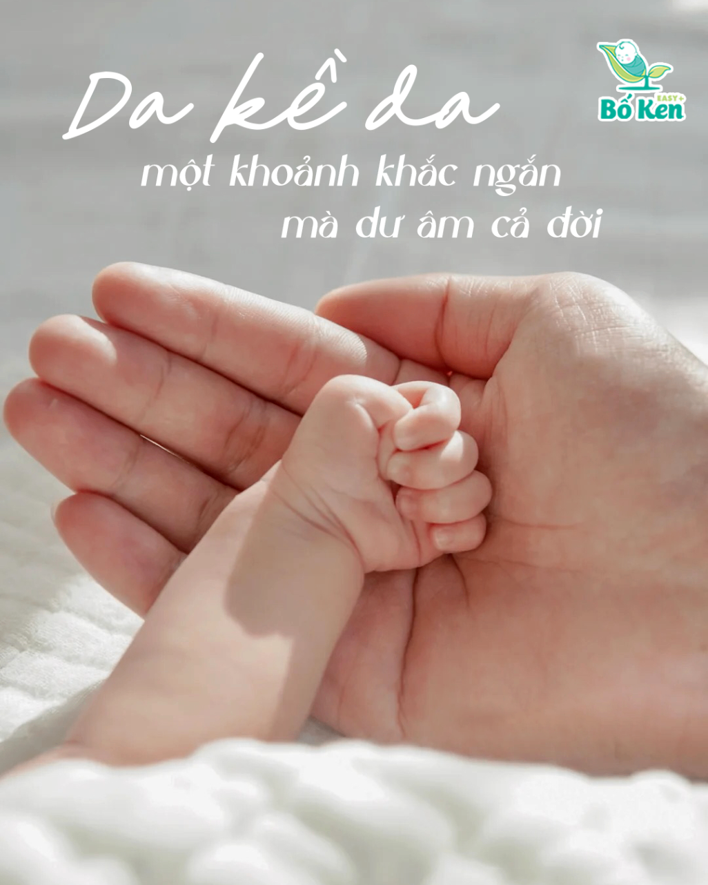 Da kề da – sợi dây thiêng liêng nối mẹ và bé từ hơi thở đầu tiên