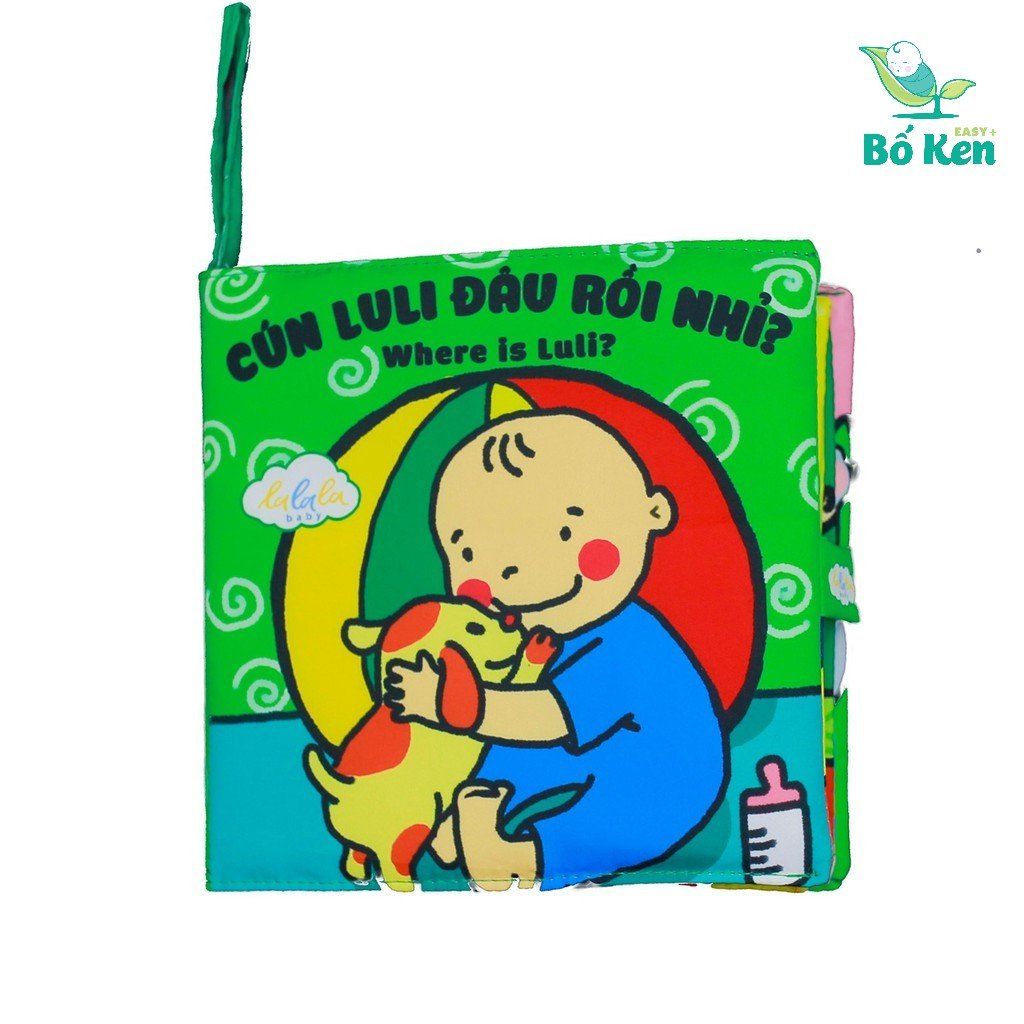 Sách vải to Lalala Baby - Cún Luli Đâu Rồi Nhỉ