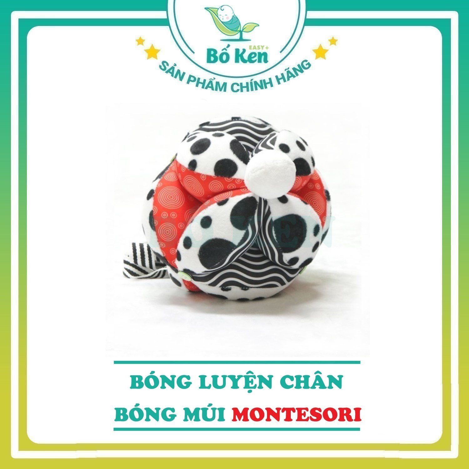 Bộ Các Quả Bóng Montessori Kích Thích Đa Giác Quan Và Vận Động Trẻ [Bóng múi, Bóng Vải]