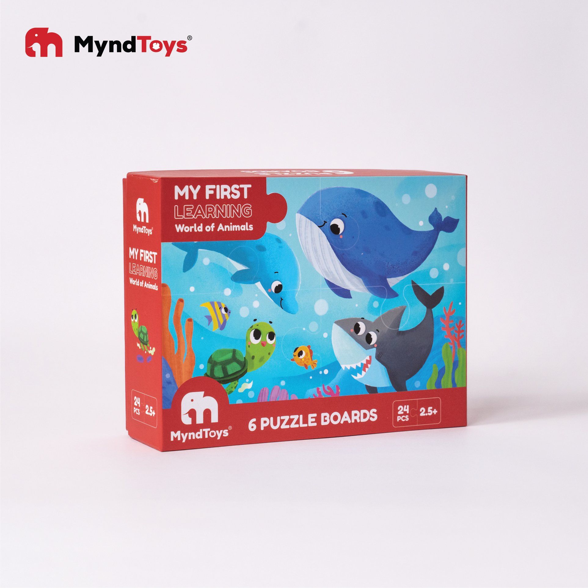 DCGD Myndtoys 1-3y Mẫu 02 (My First Learning - World of Animals)