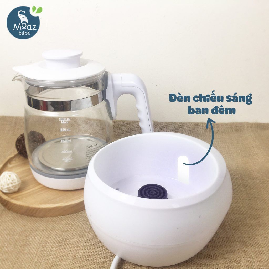 Ấm đun nước siêu tốc thông minh Moazbebe MB002