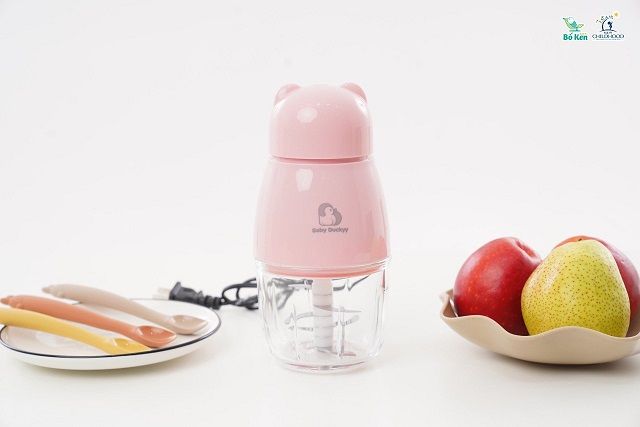 Máy xay đa năng mini BABY DUCKYY, Xay đồ ăn dặm cho bé 300ml