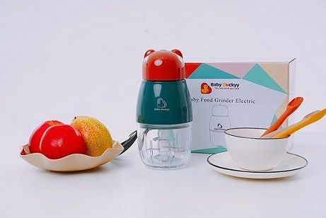 Máy xay đa năng mini BABY DUCKYY, Xay đồ ăn dặm cho bé 300ml