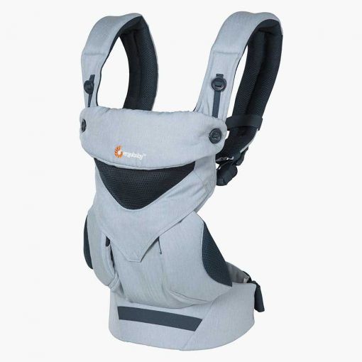 Địu trợ lực Ergobaby 360 Cool Air Mesh 4-48m (5.5-20kg) [Hàng Chính Hãng - Bảo Hành 12 Tháng]