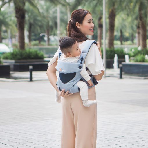 Địu trợ lực Ergobaby 360 Cool Air Mesh 4-48m (5.5-20kg) [Hàng Chính Hãng - Bảo Hành 12 Tháng]