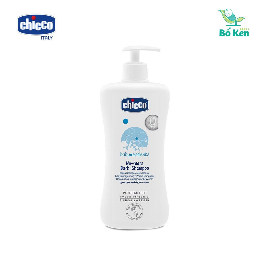 Sữa Tắm Gội Chicco Cho Bé Từ Sơ Sinh 0M+ [Thương Hiệu Chicco, Xuất xứ Italy]