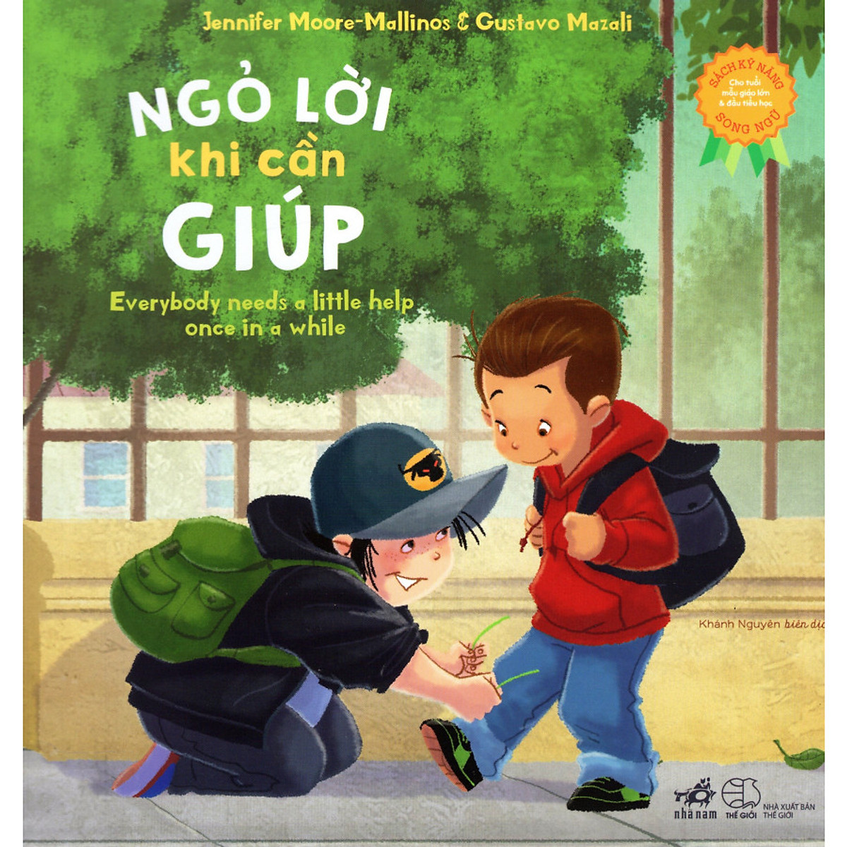 Sách Kỹ năng - Ngỏ lời khi cần giúp 60k - 3-8y - Song Ngữ