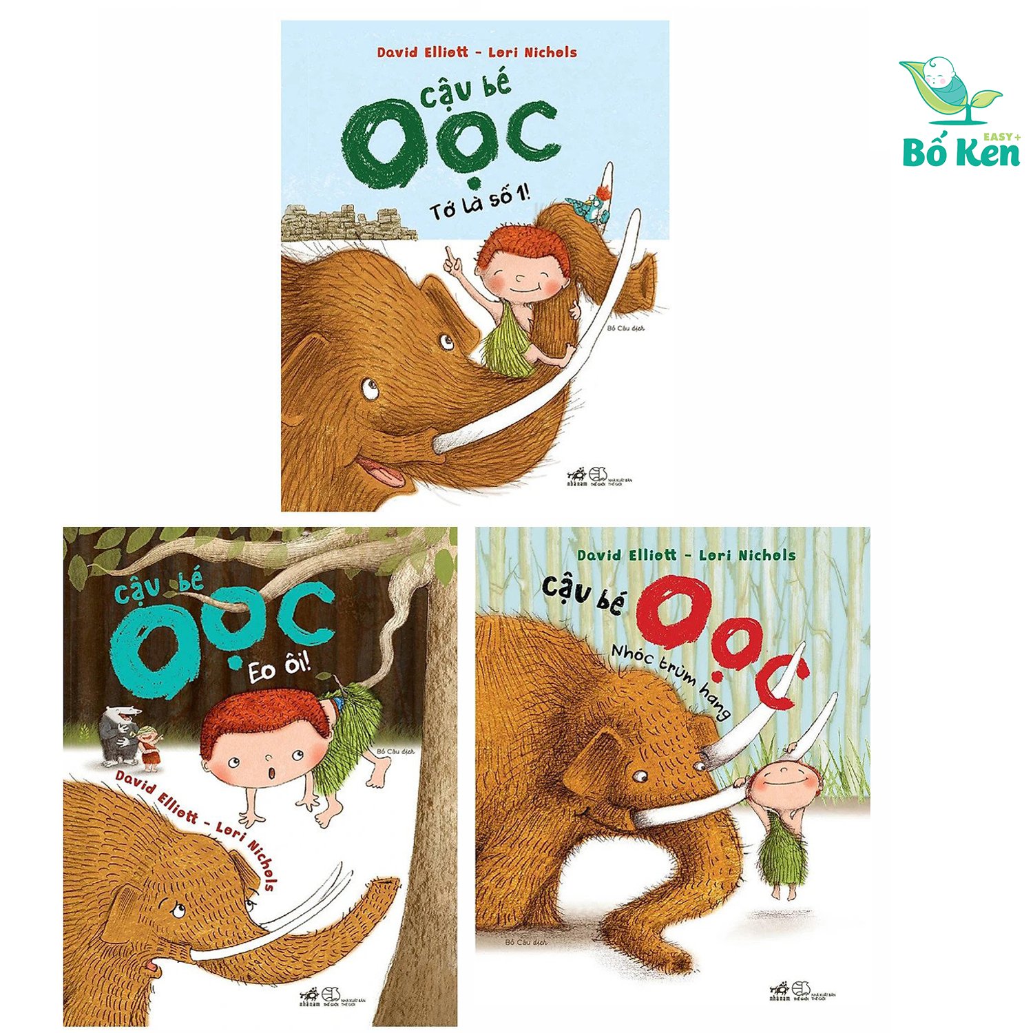 Bộ sách cậu bé Oọc - 3 cuốn - 3Y+