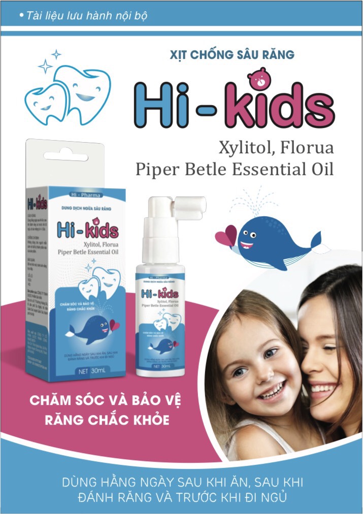 Xịt sâu răng Hi - Kids