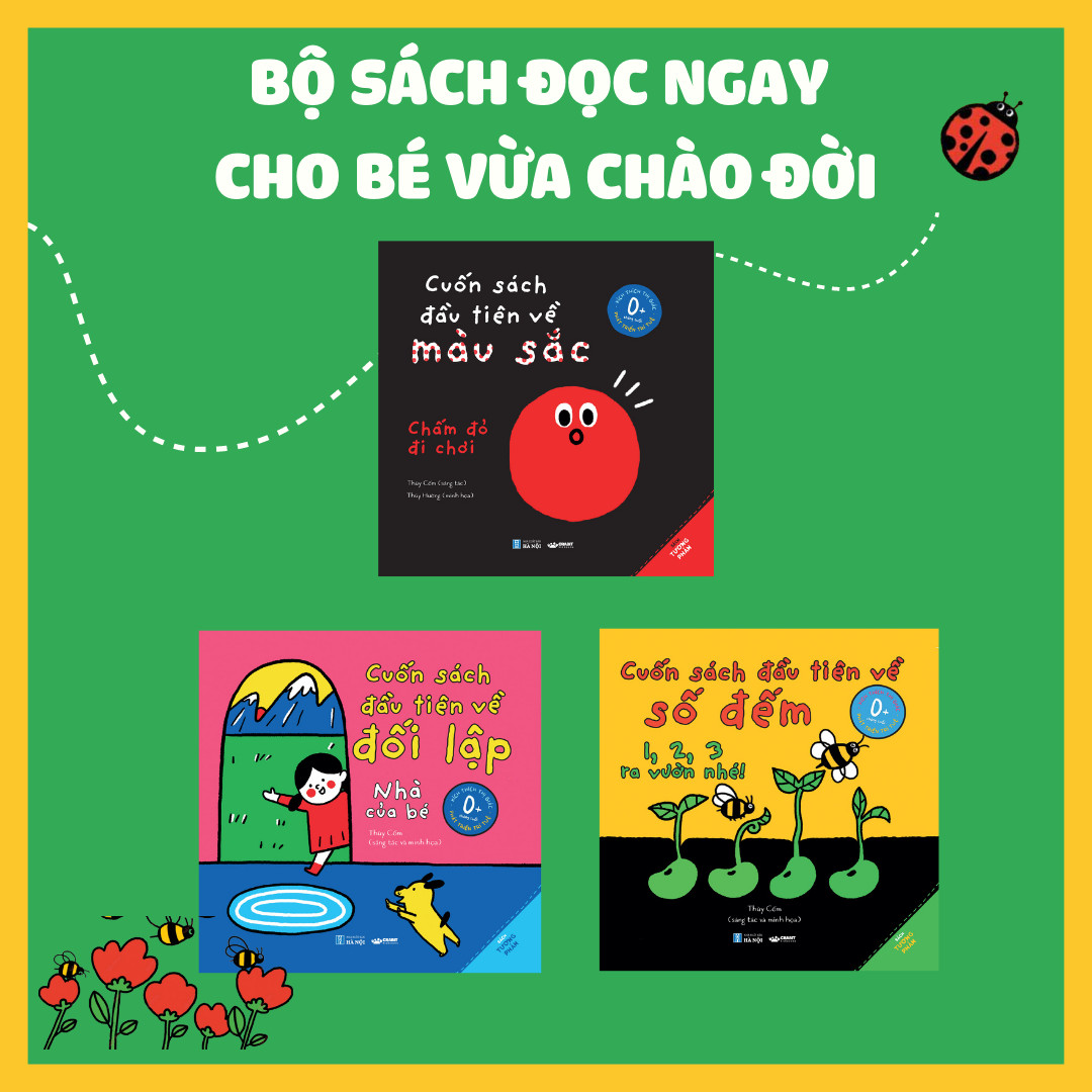 Bộ Sách Tương Phản - Đọc Ngay Cho Bé Vừa Chào Đời