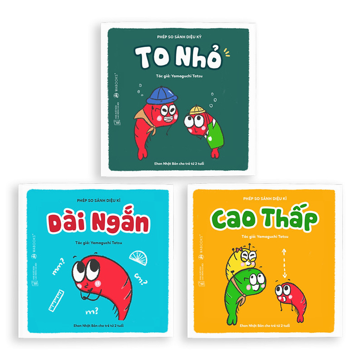 Sách EHON - Phép so sánh diệu kì - 3 cuốn