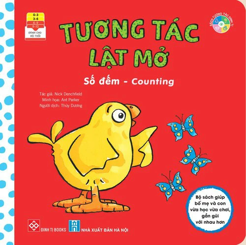 Sách Tương tác lật mở 0-6Y - Số đếm - Counting