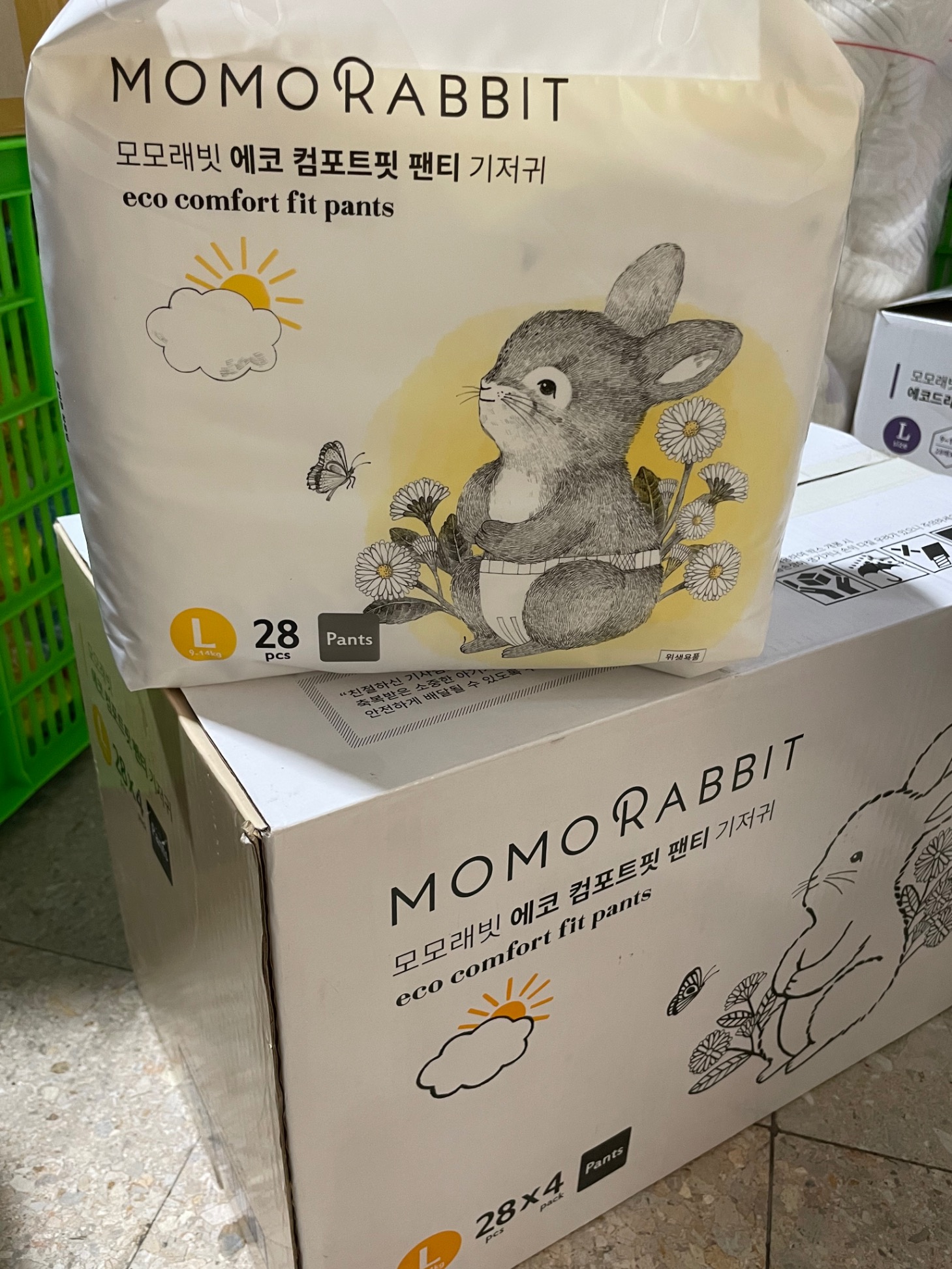 Bỉm Mông To Momo Rabbit Comfort Fit Hàn Quốc