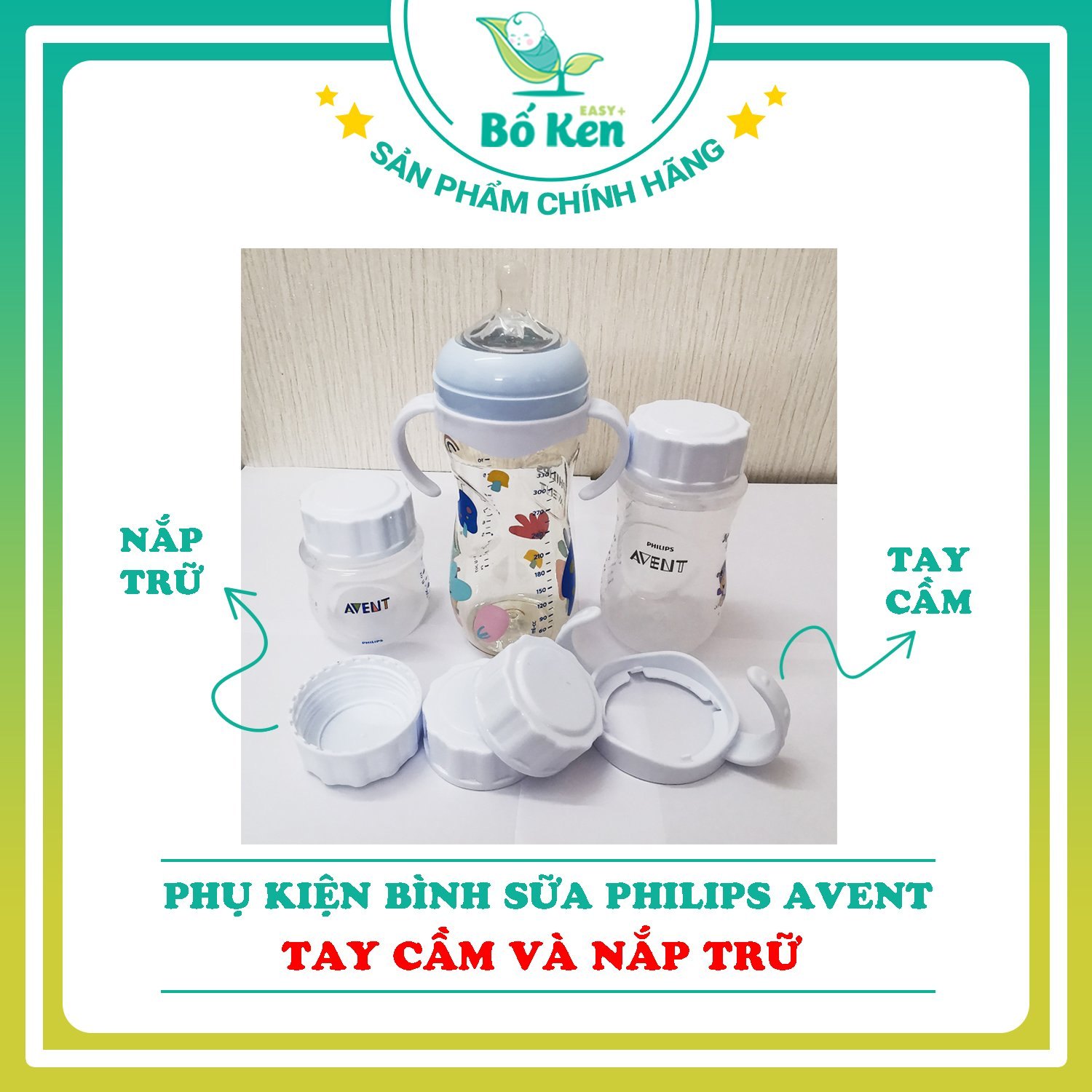 Nắp trữ sữa Bình Avent cổ rộng