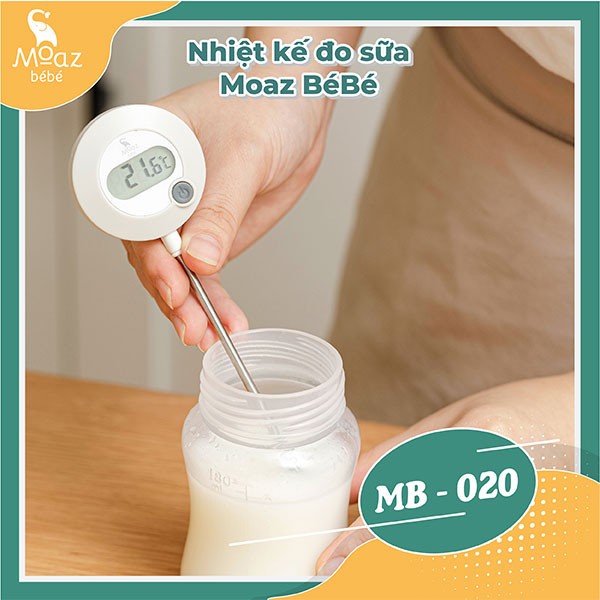 Nhiệt kế đo sữa Moazbebe MB020