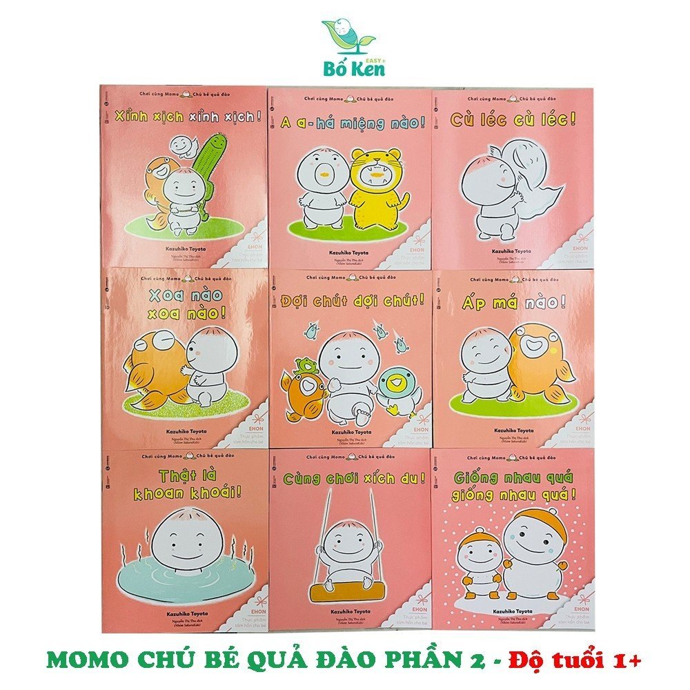 Combo Sách Momo - Chú Bé Quả Đào - 02 - 411k