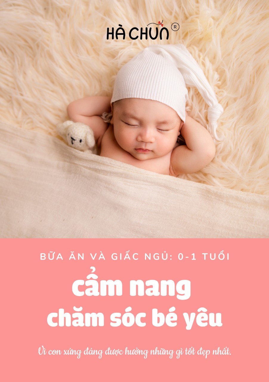 Sách Cẩm Nang Chăm Sóc Bé yêu- Hachun