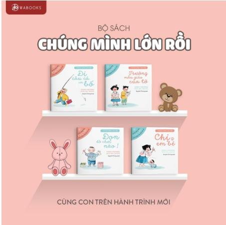 Sách EHON - Bộ Chúng mình lớn rồi [4 cuốn]