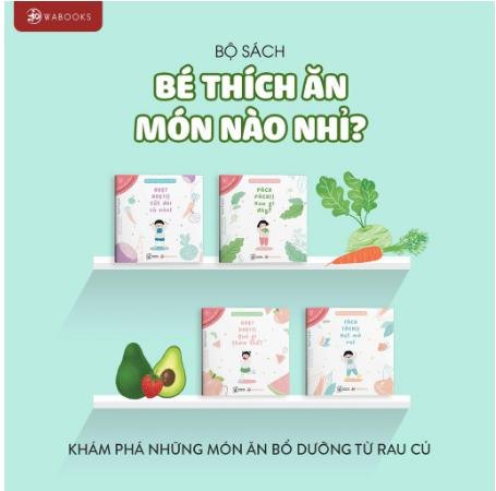 Sách EHON - Bộ Bé thích ăn món nào nhỉ [4 cuốn]