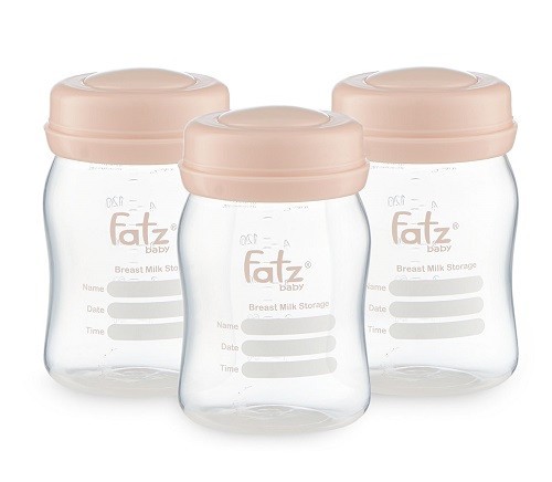 Bộ 3 bình trữ sữa Fatzbaby Dung tích 140 và 150ml