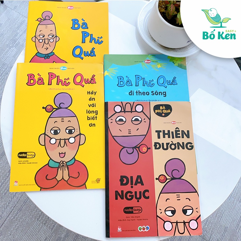 Sách Bộ 4 cuốn: Bà phí quá  (Bà Phí Quá - Thiên đường địa ngục - Hãy ăn với lòng biết ơn - Đi theo dòng sông) 211k