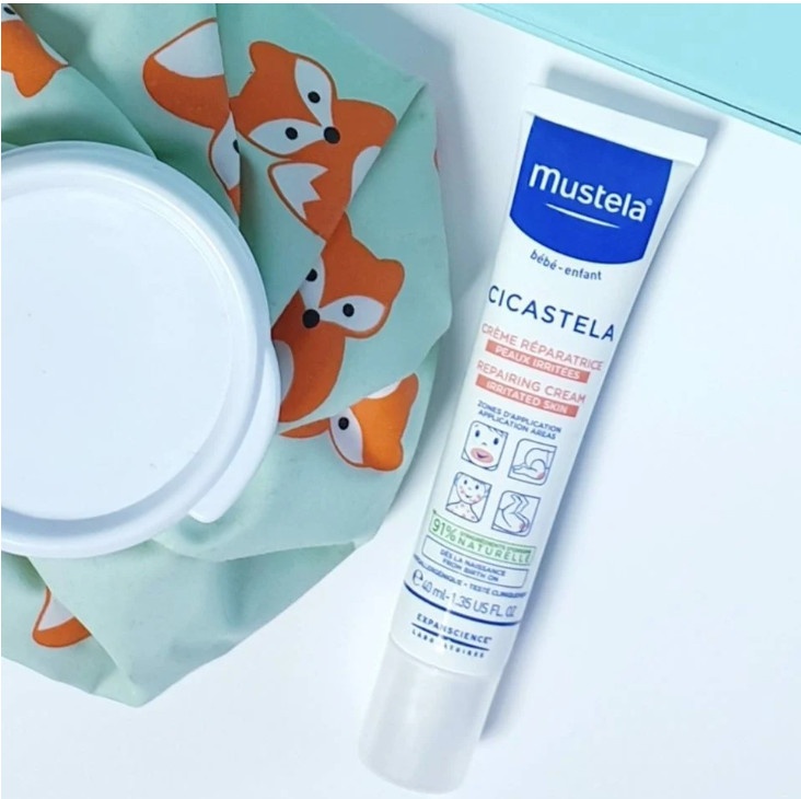 Kem đa năng làm dịu, phục hồi da cho bé Mustela Cicastela Repairing Cream 40ml