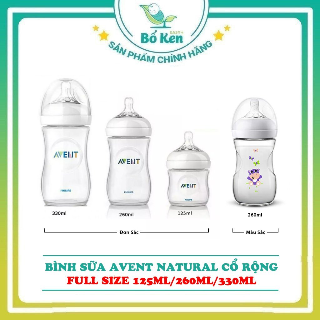 Bình Sữa Avent PP 125ml [100% Chính Hãng]