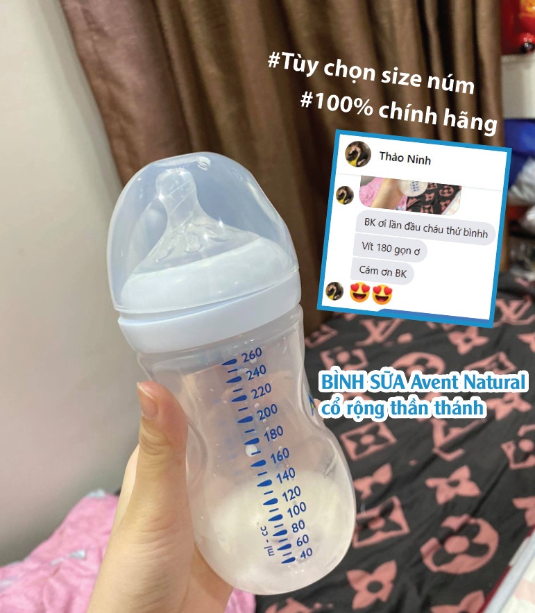 Bình Sữa Avent PP 125ml [100% Chính Hãng]