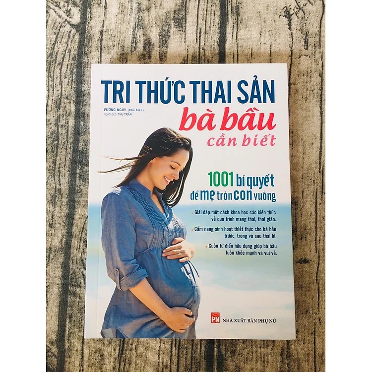 Sách Tri thức thai sản bà bầu cần biết - 120k