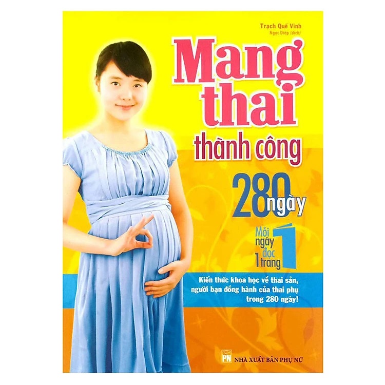 Sách Mang thai thành công - 280 ngày mỗi ngày 1 trang