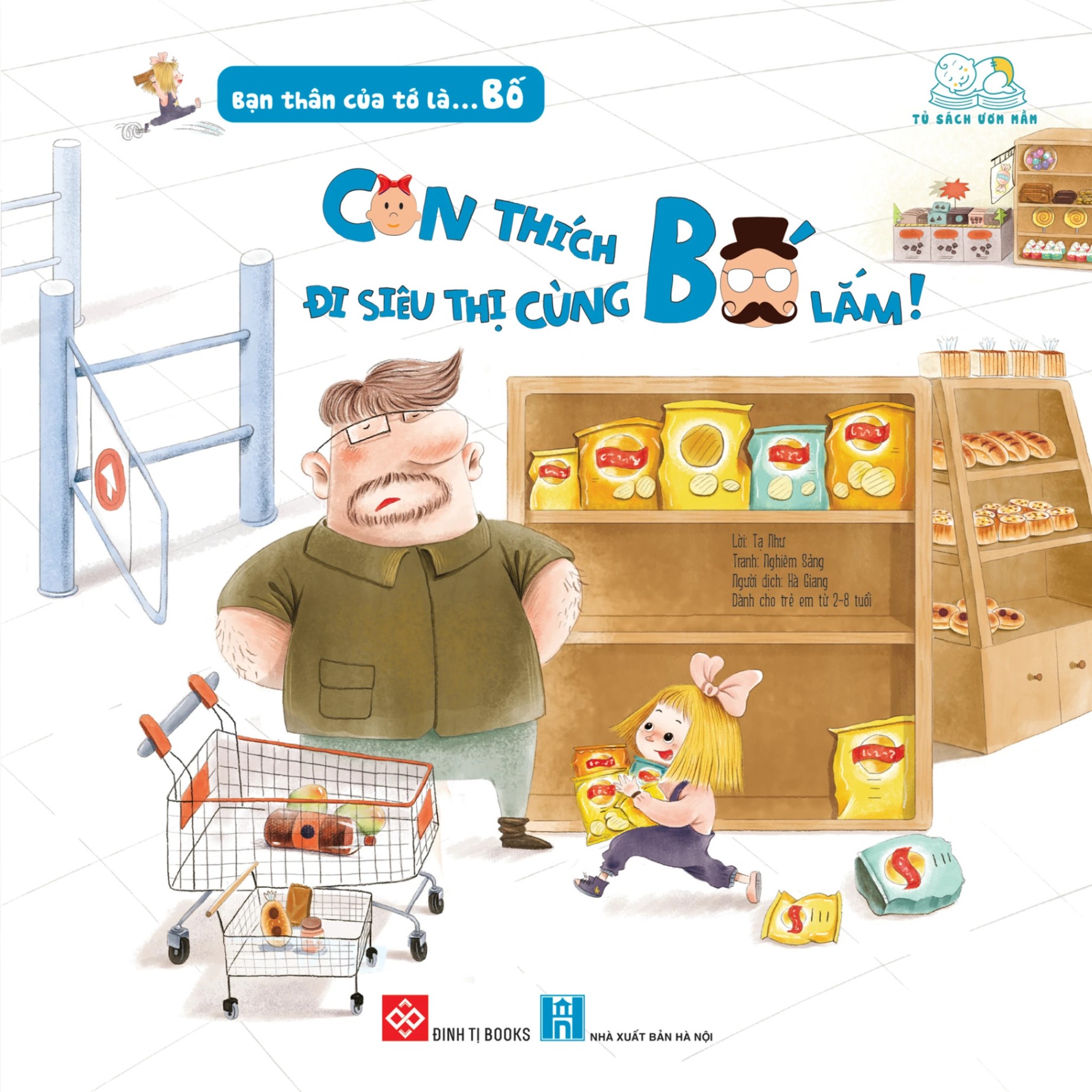 Combo sách 8 cuốn: Bạn thân của tớ là bố 2y+