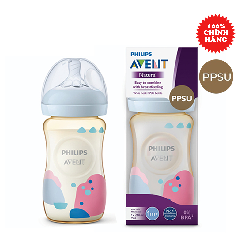 Bình Sữa Avent PPSU 260ml [100% Chính Hãng]