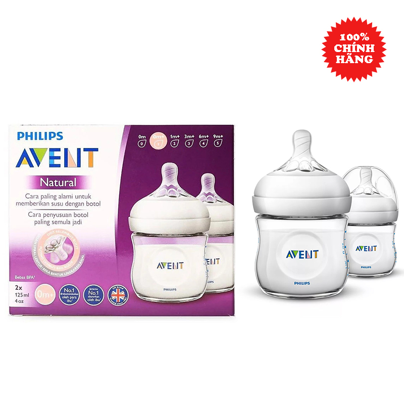 Bình Sữa Avent PP 125ml [100% Chính Hãng]