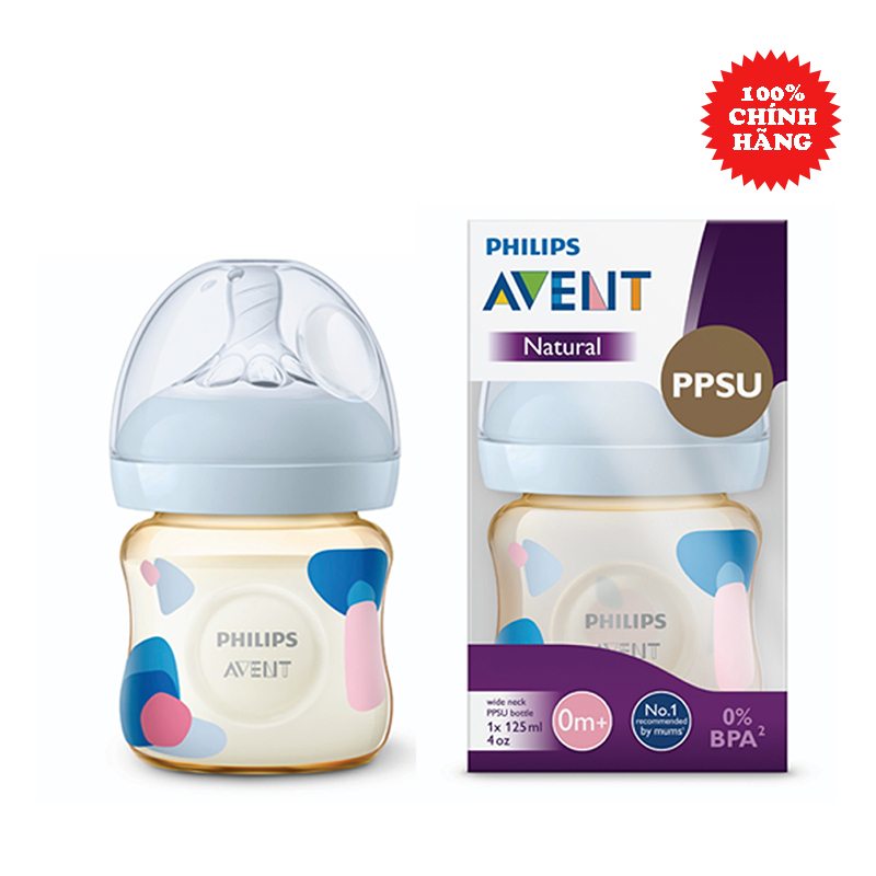 Bình Sữa Avent PPSU 125ML [100% Chính Hãng]