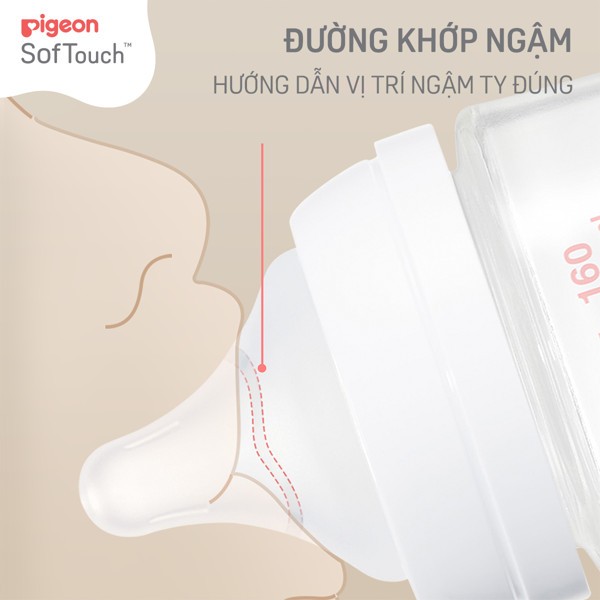 Bình Pigeon PPSU Cổ Rộng QUỐC TẾ THẾ HỆ III 240ml