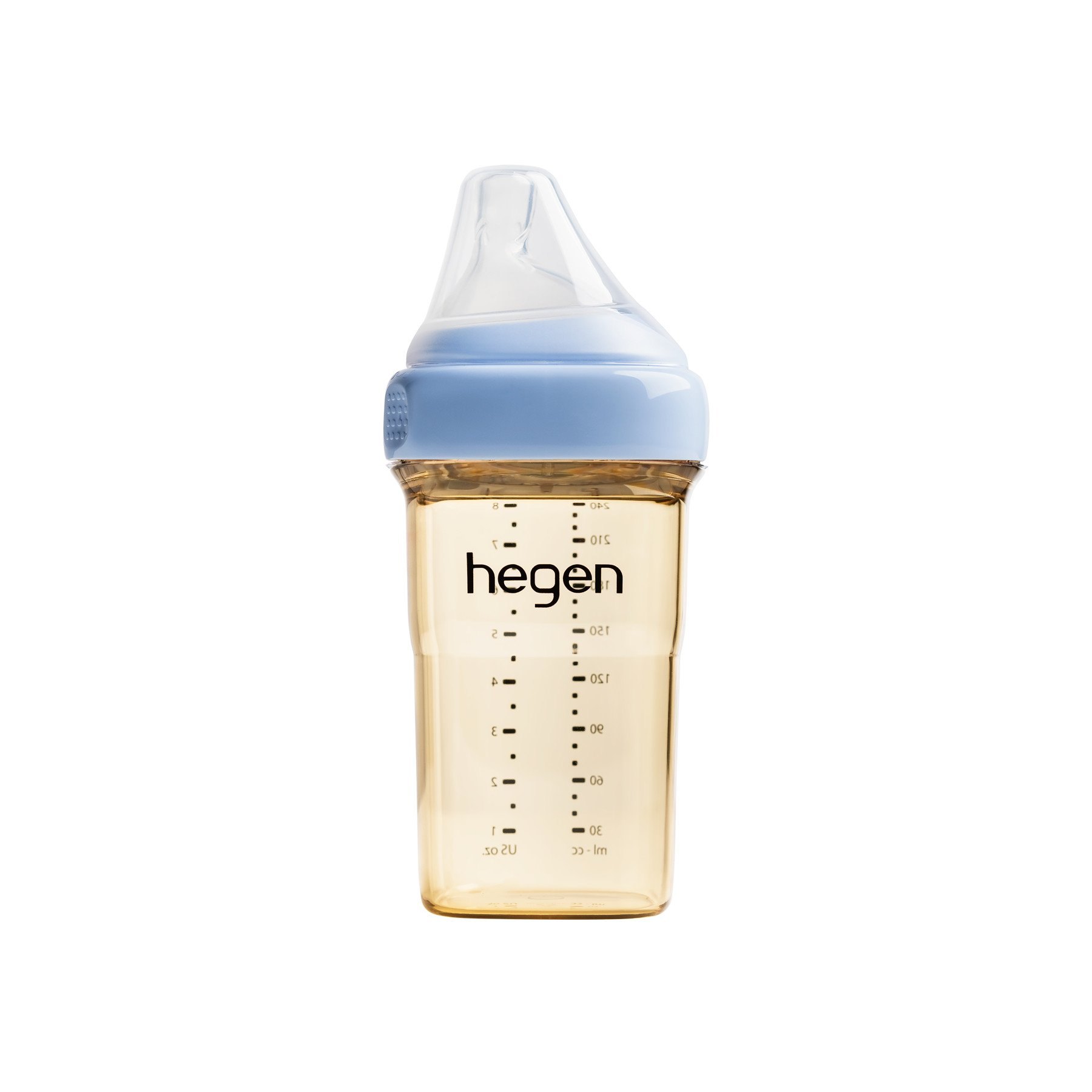 Bình Hegen 240ml đôi/đơn kèm núm 2 (size M)