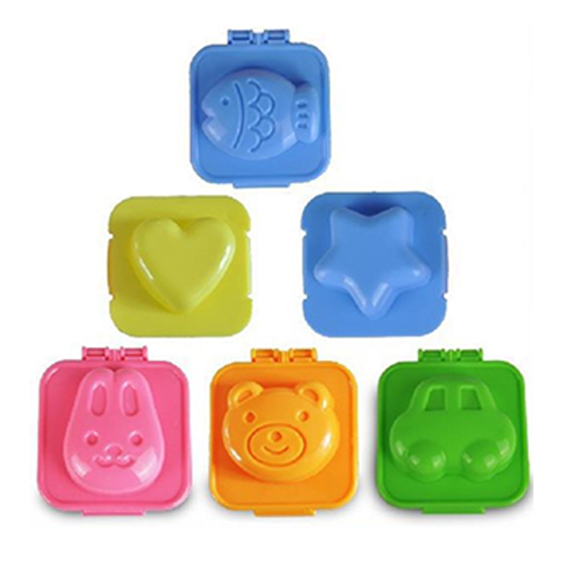 Khuôn Cơm, Bánh Bento - Mẫu 01 - Set 6 hình