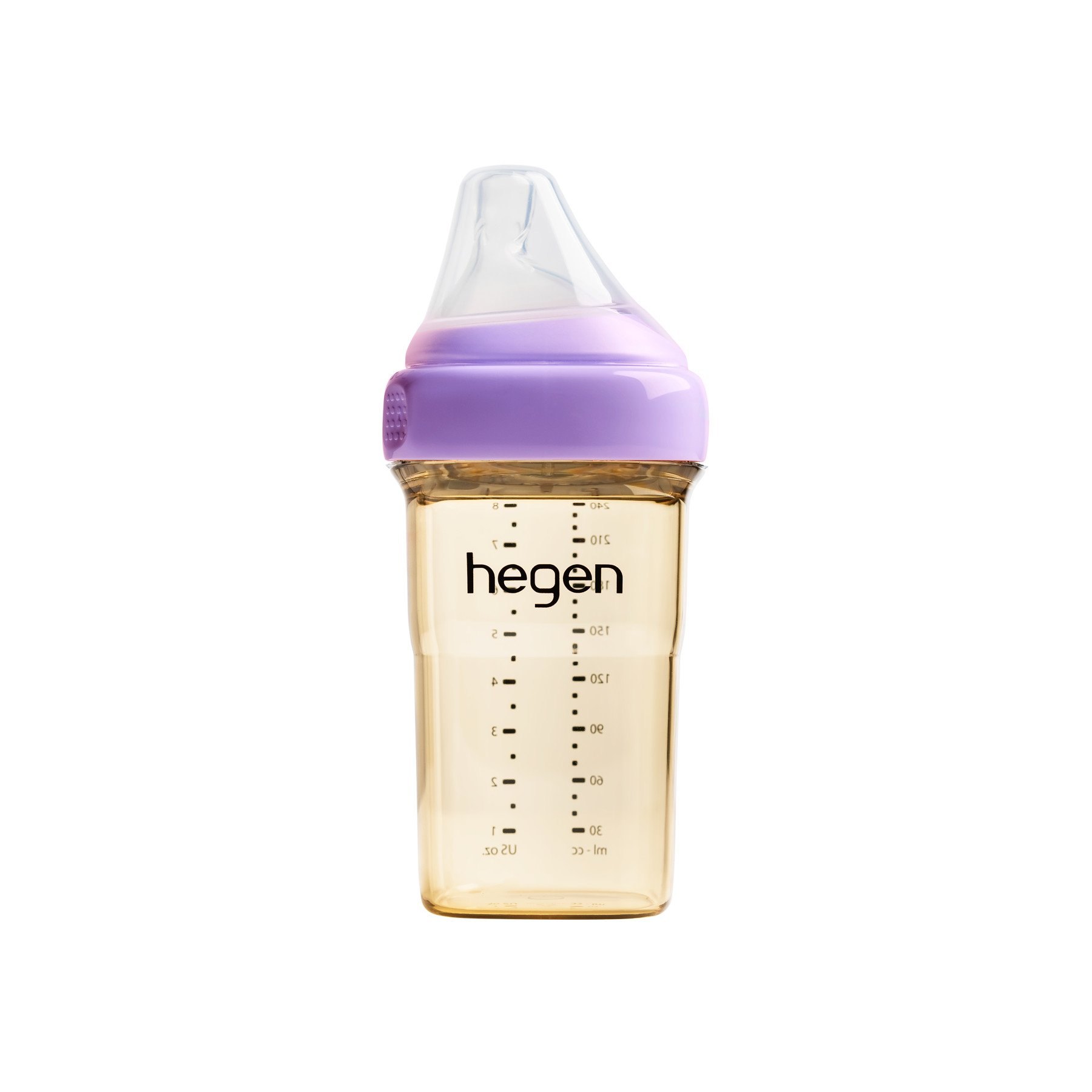 Bình Hegen 240ml đôi/đơn kèm núm 2 (size M)