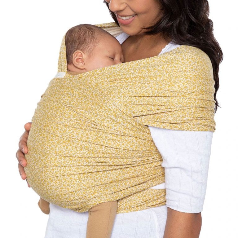 Địu cho bé Ergobaby Aura Wrap 0-24m (3.6kg – 11.3kg) [Hàng Chính Hãng]