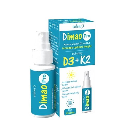 DIMAO PRO 25ml Dạng Xịt [D3+K2]